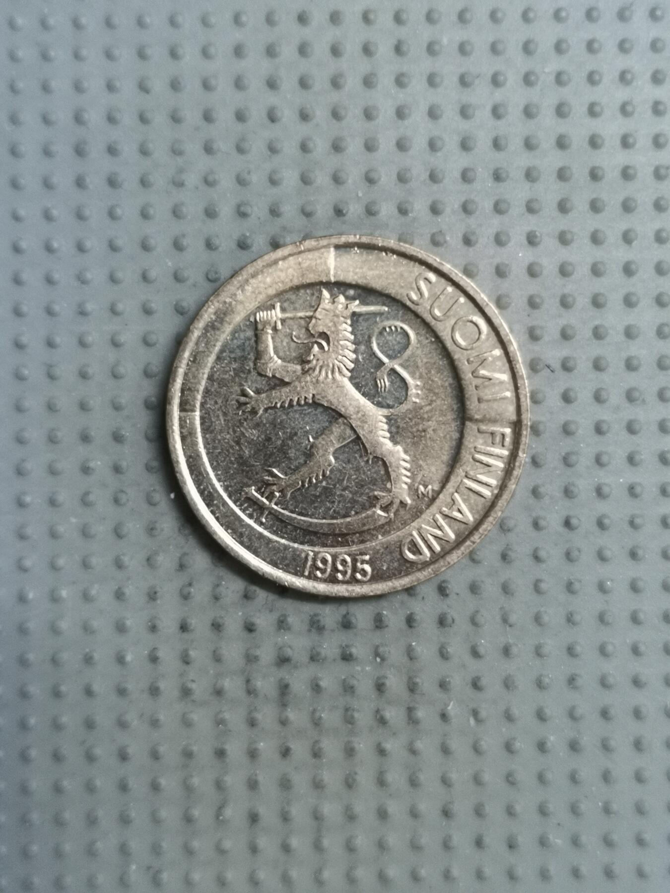 2025年第121场各国散币拍卖（总第121场） 芬兰1995年1马克