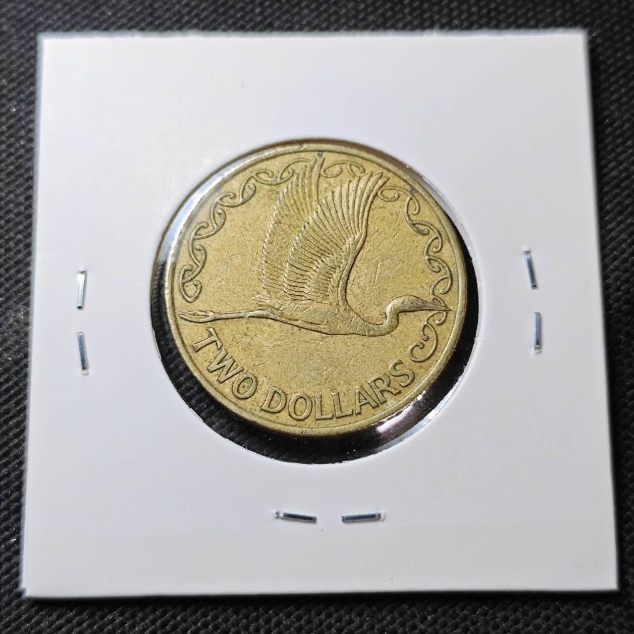 KK钱币收藏小铺  第373场  2月预留时间 周末发货  新西兰2元