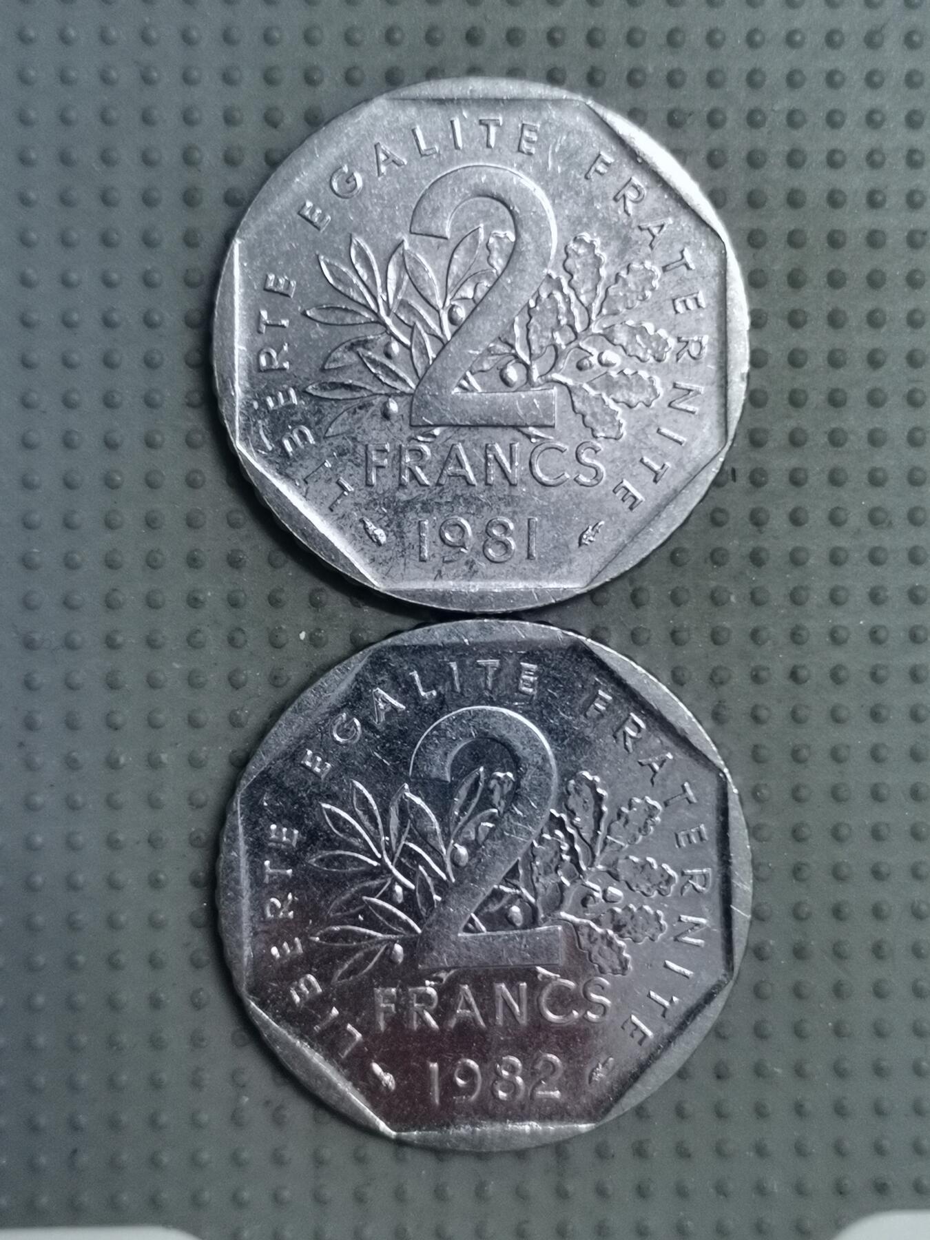 2025年第121场各国散币拍卖（总第121场） 法国2法郎2枚