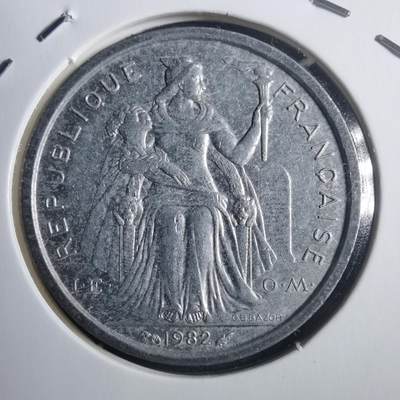 沼泽如烟--第907场 - 法属波利尼西亚1982年2法郎