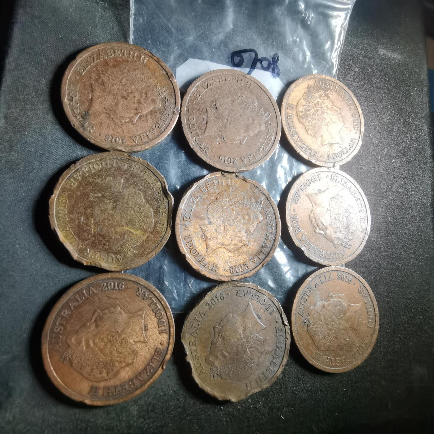 沼泽如烟--第907场 澳大利亚一元改刻 差品