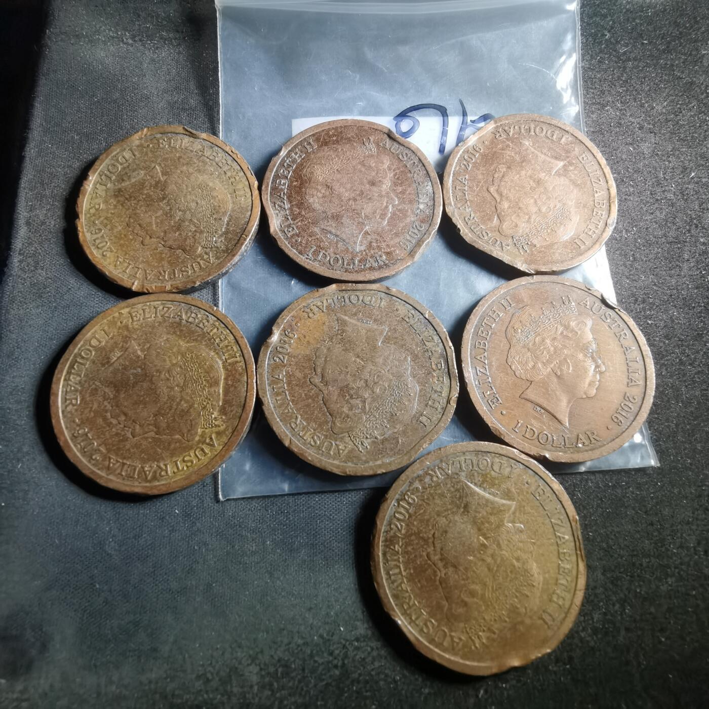 沼泽如烟--第907场 澳大利亚一元改刻 差品