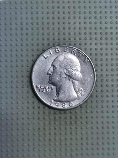 2025年第121场各国散币拍卖（总第121场） - 美国1980年25美分