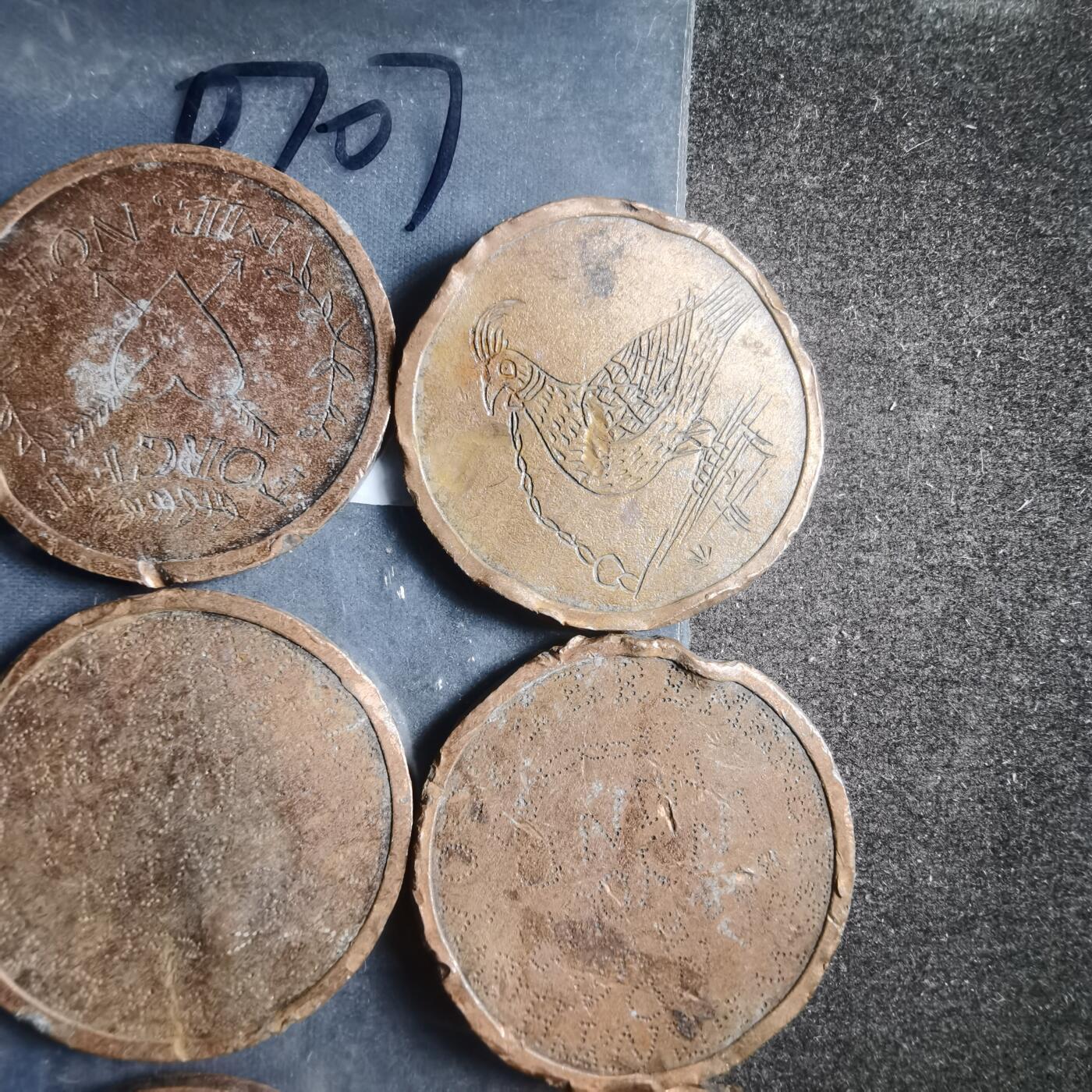 沼泽如烟--第907场 澳大意亚一元改刻9枚  品差如图