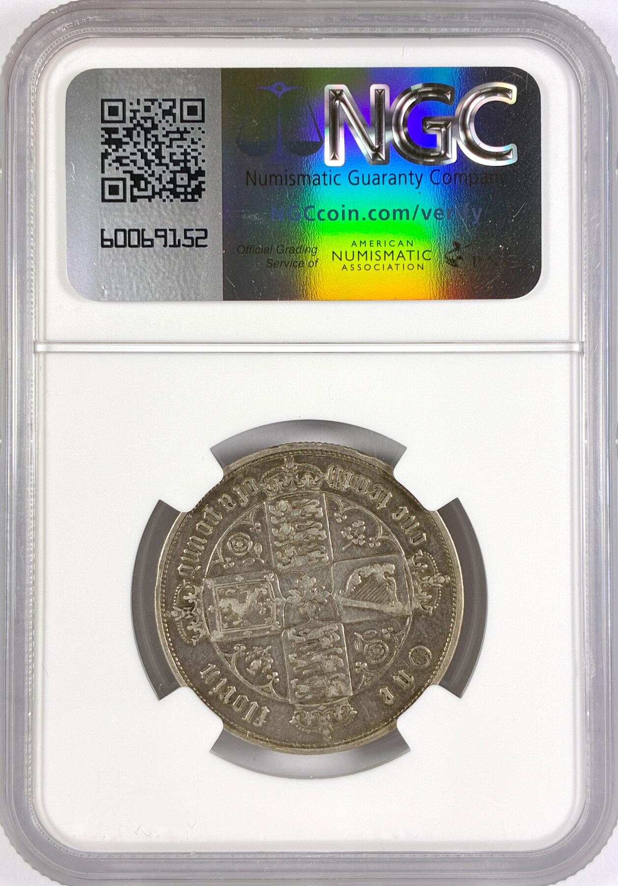 【雨安】【世界币章116期-评级币专场】2025-11-22 周六 19:30 保真【直播拍卖】 [评级欧洲] Great Britain 英国 2先令 1弗洛林 1852年 维多利亚  NGC-VF