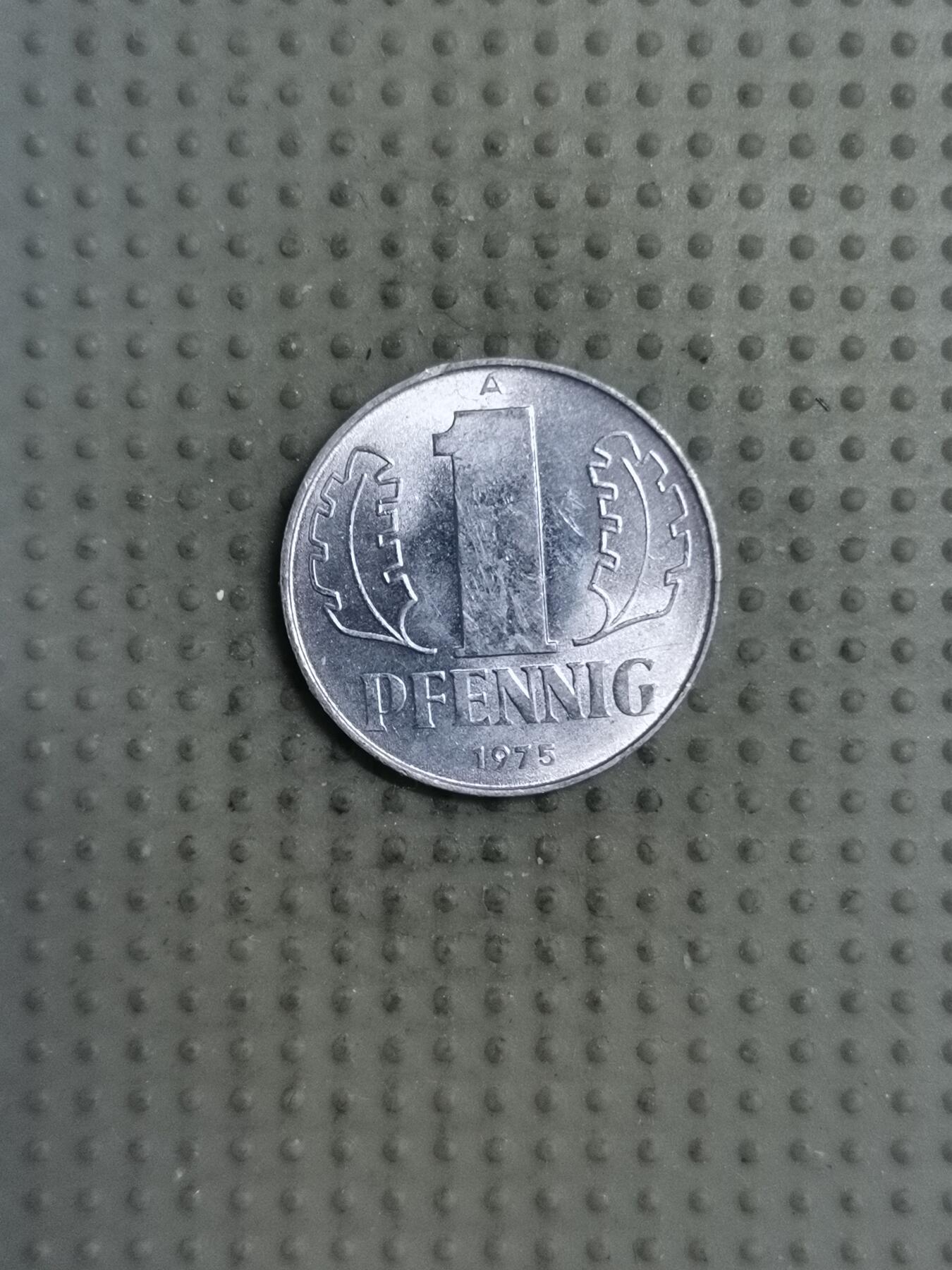 2025年第121场各国散币拍卖（总第121场） 东德1975年1芬尼