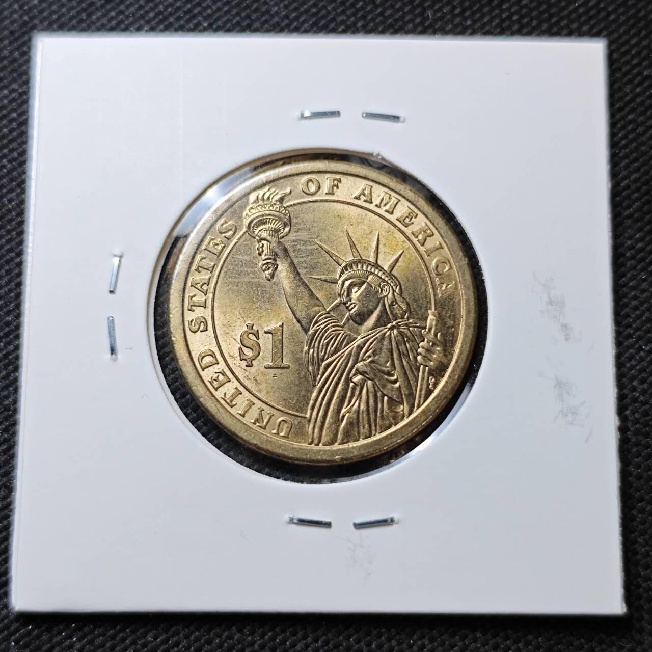 KK钱币收藏小铺  第373场  2月预留时间 周末发货  美国1元纪念币 好品