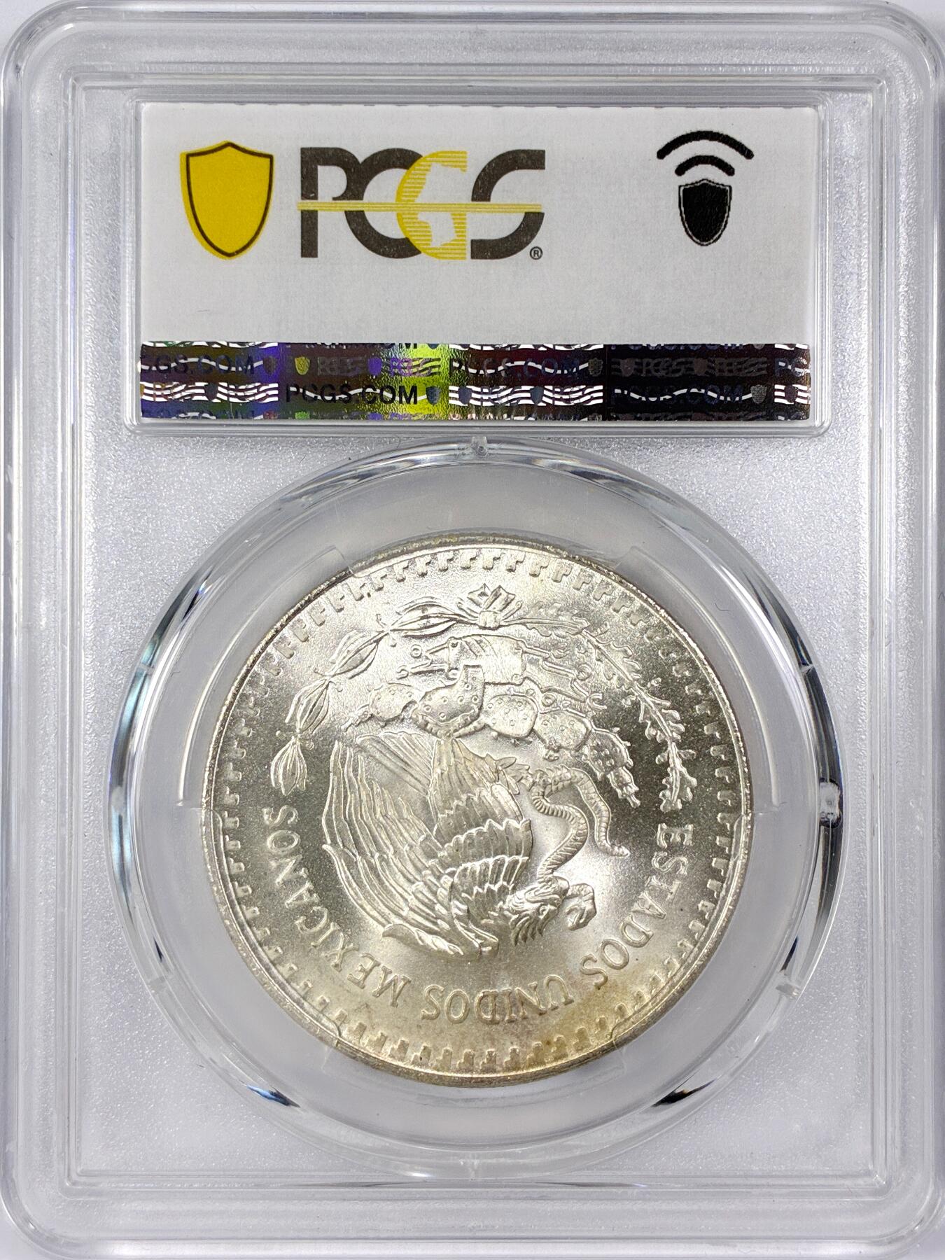 【雨安】【世界币章116期-评级币专场】2025-11-22 周六 19:30 保真【直播拍卖】 [评级现代] Mexico 墨西哥 投资银 自由女神 1盎司 1991年  PCGS-MS66