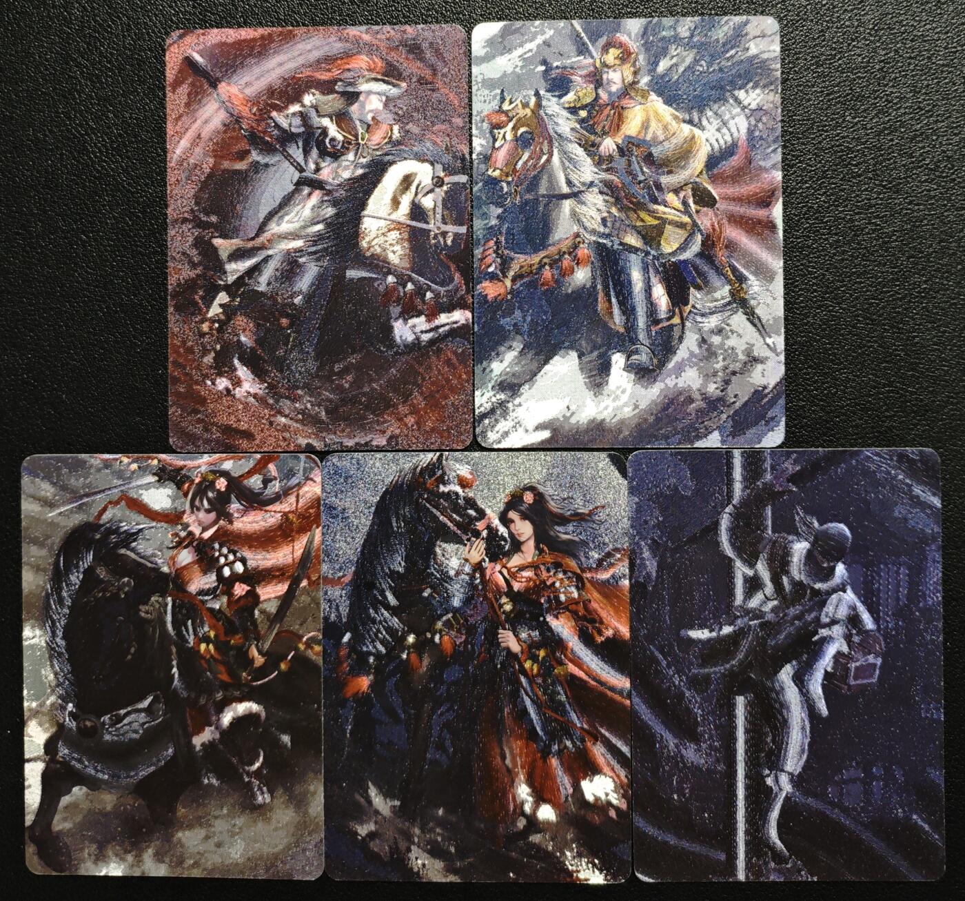 天玑星卡拍第140期《11.20周四截拍》持续收拍收评中 满赠卡需备注 水浒传 林冲 卢俊义 扈三娘 时迁 粗闪 五张