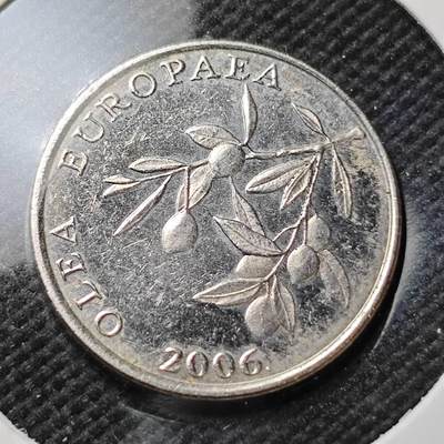 KK钱币收藏小铺  第373场  2月预留时间 周末发货 -  2006克罗地亚20分 偶年份少见