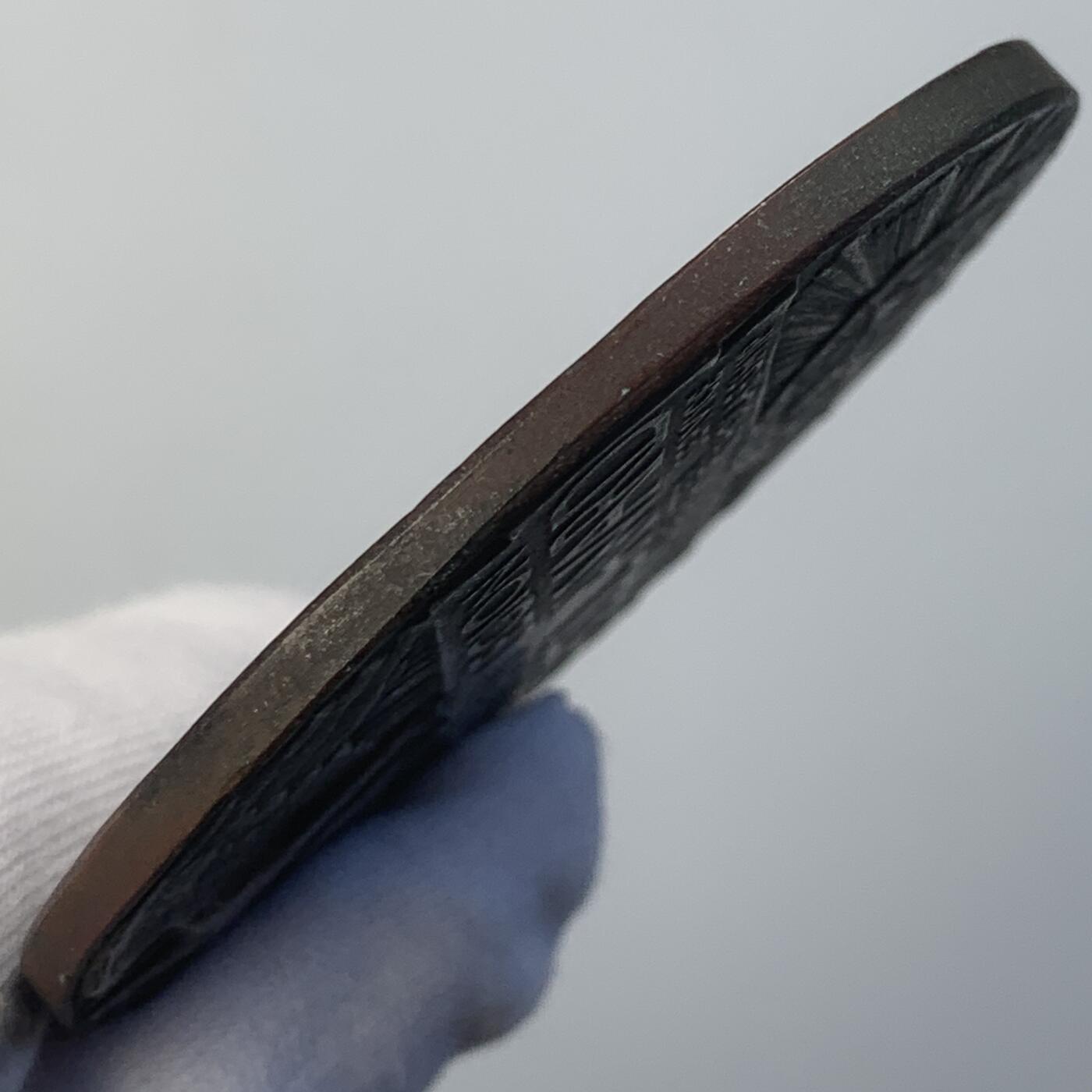 掌中浮雕-藏着的欧洲第042场 1925年美国一战老兵纪念大铜章，64mm，110g，美国百年老章，少见品种