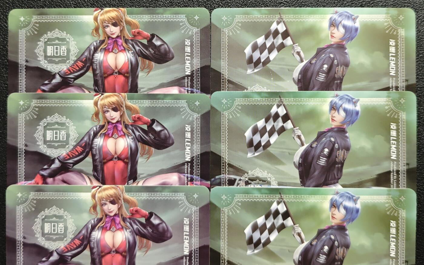 天玑星卡拍第139期《11.18周二截拍艳绝天下》持续收拍收评中 满赠卡需备注 新世纪福音战士 明日香 绫波丽 三渐变 六张 艺术气息浓厚