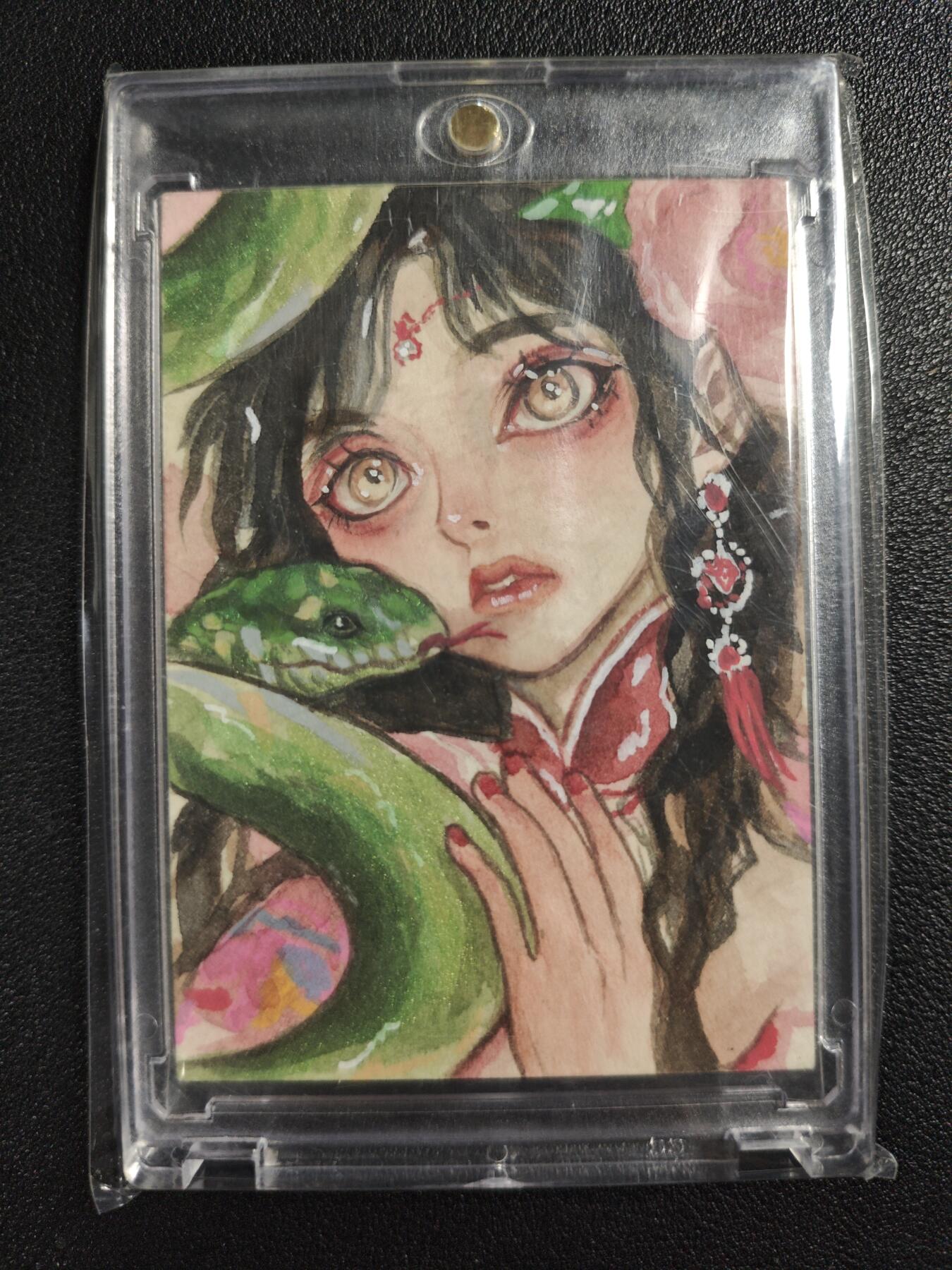 天玑星卡拍第140期《11.20周四截拍》持续收拍收评中 满赠卡需备注 【手绘卡】千帆 1of1 手绘卡