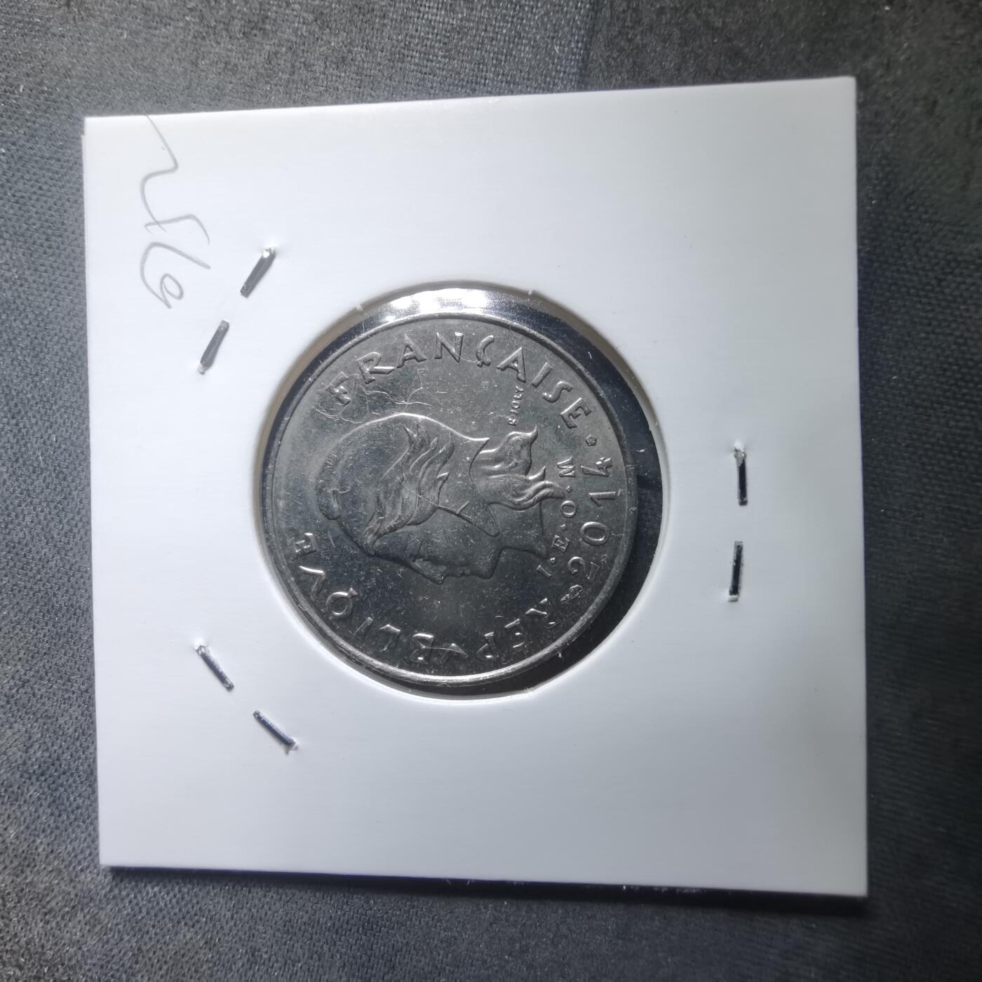 沼泽如烟--第907场 法属波利尼西亚2014年10法郎