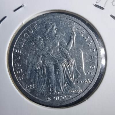 沼泽如烟--第907场 - 法属波利尼西亚2000年2法郎