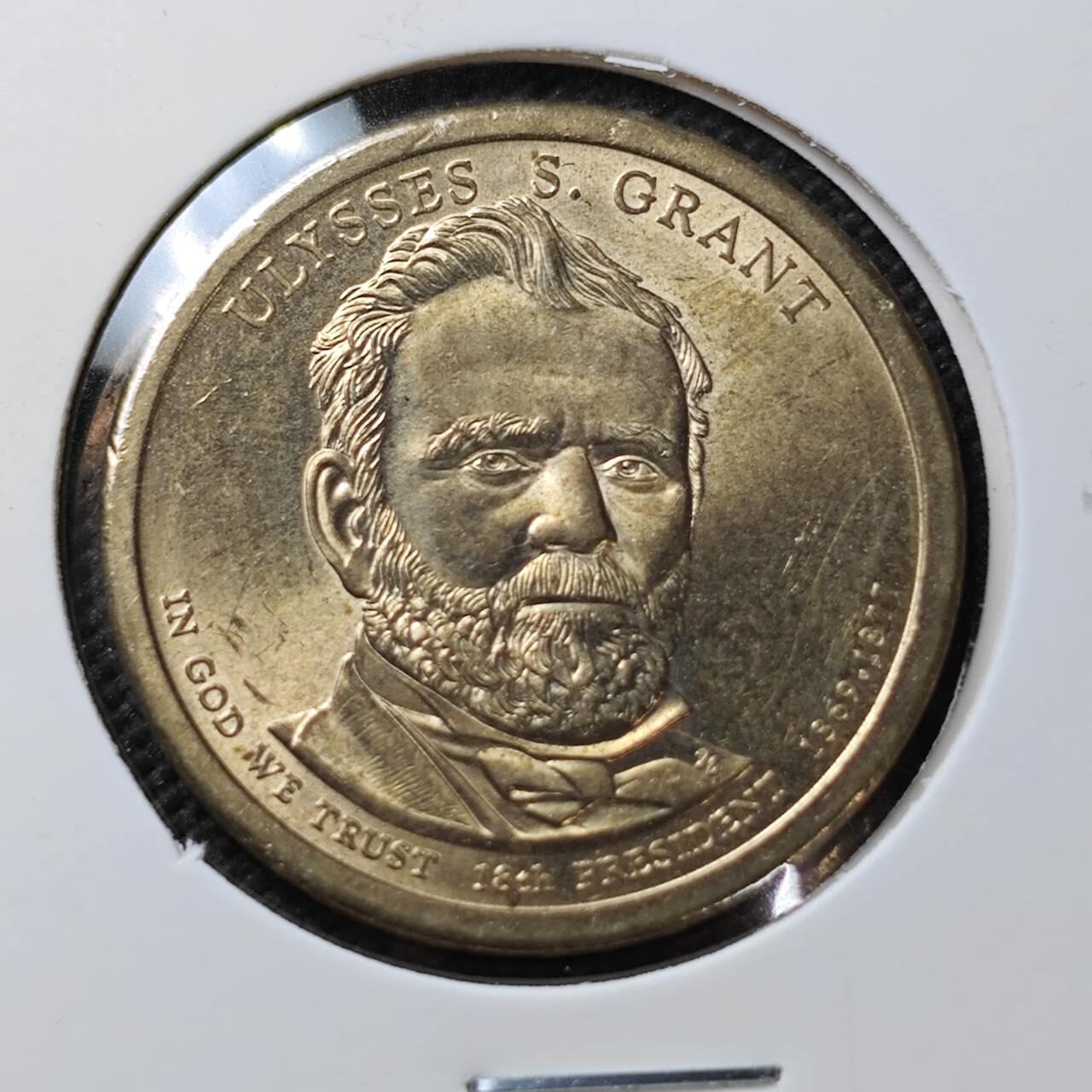 KK钱币收藏小铺  第373场  2月预留时间 周末发货  美国1元纪念币 好品