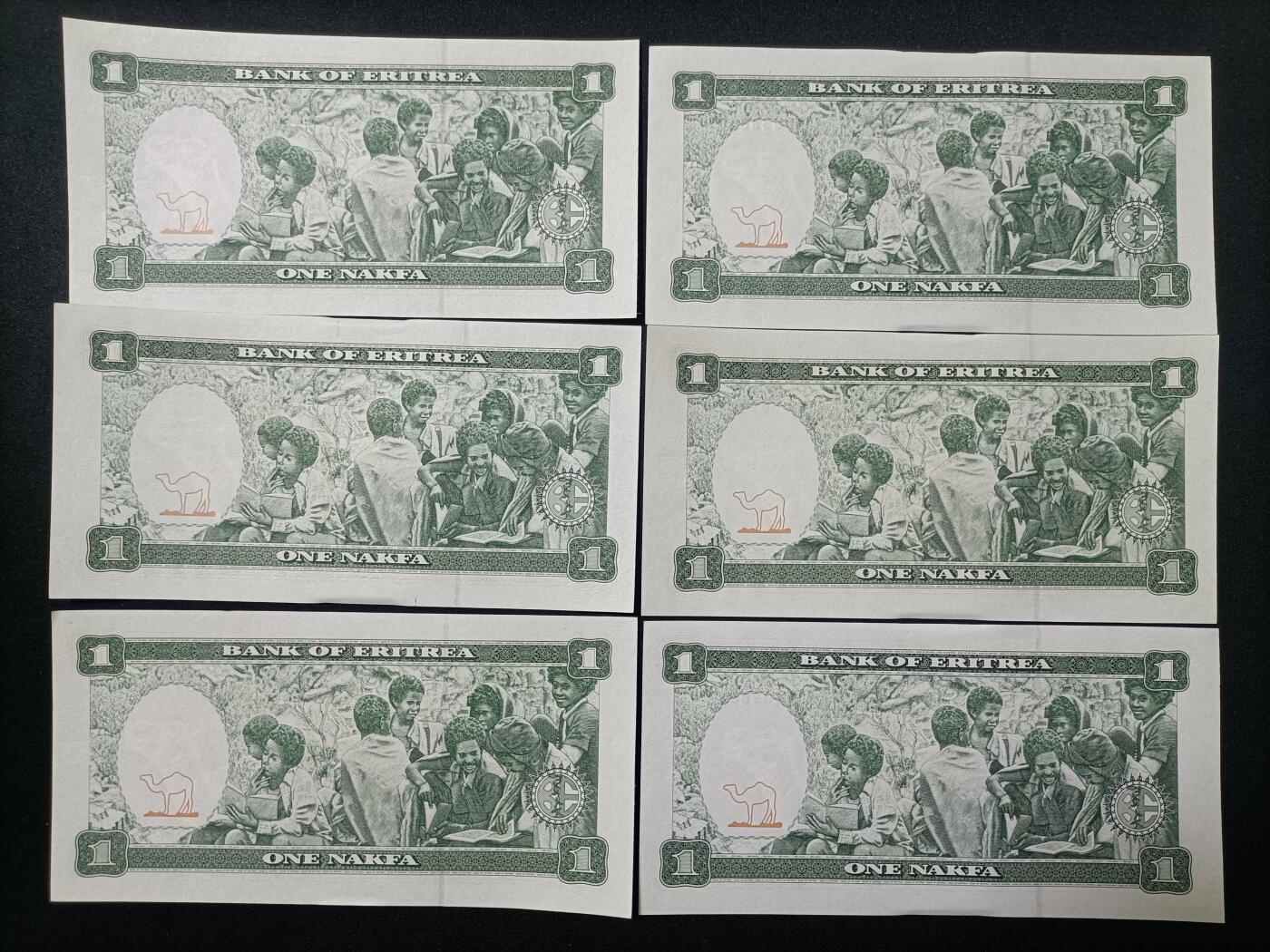 【游宝拍卖】乙巳蛇年89期 全场包邮 六六大顺特别场 厄立特里亚🇪🇷 UNC/AU