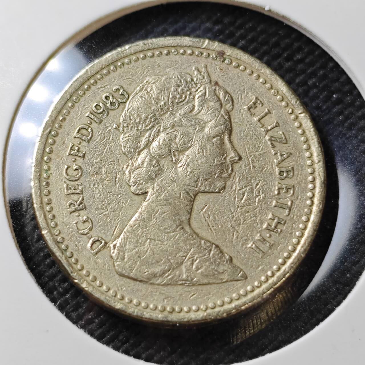 KK钱币收藏小铺  第373场  2月预留时间 周末发货  英国1镑