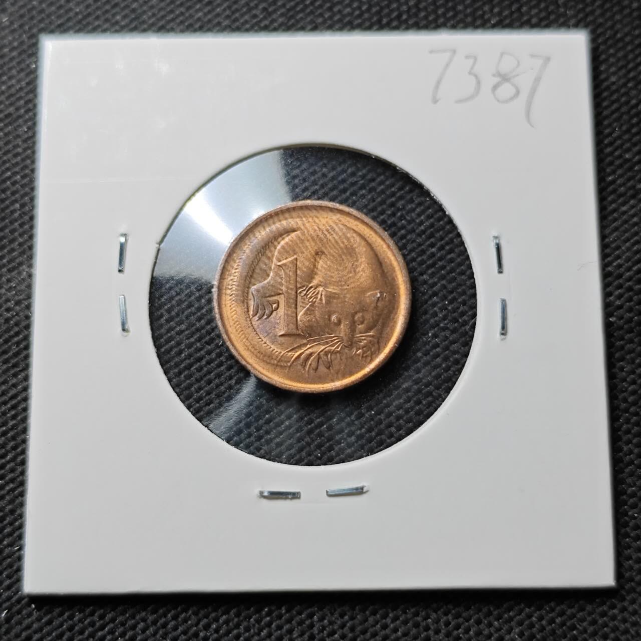 KK钱币收藏小铺  第373场  2月预留时间 周末发货  1980澳大利亚1分铜币