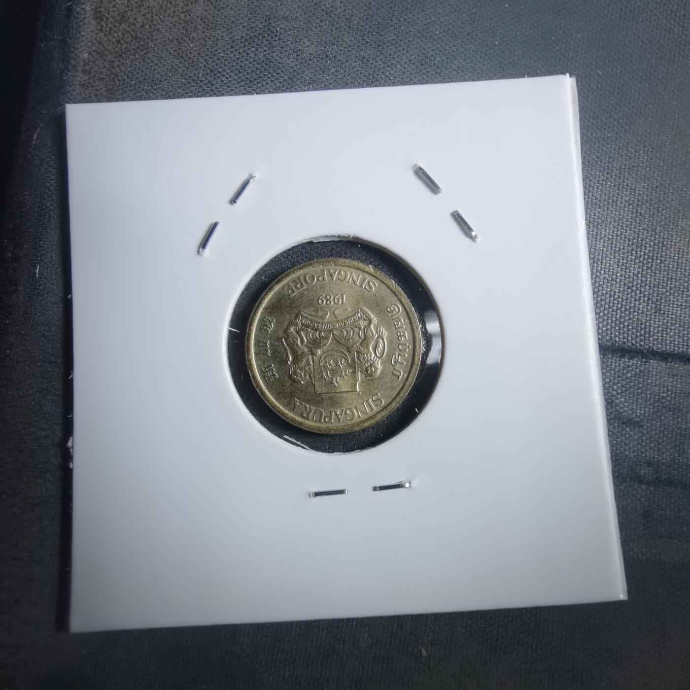 沼泽如烟--第907场 新加坡1989年五分