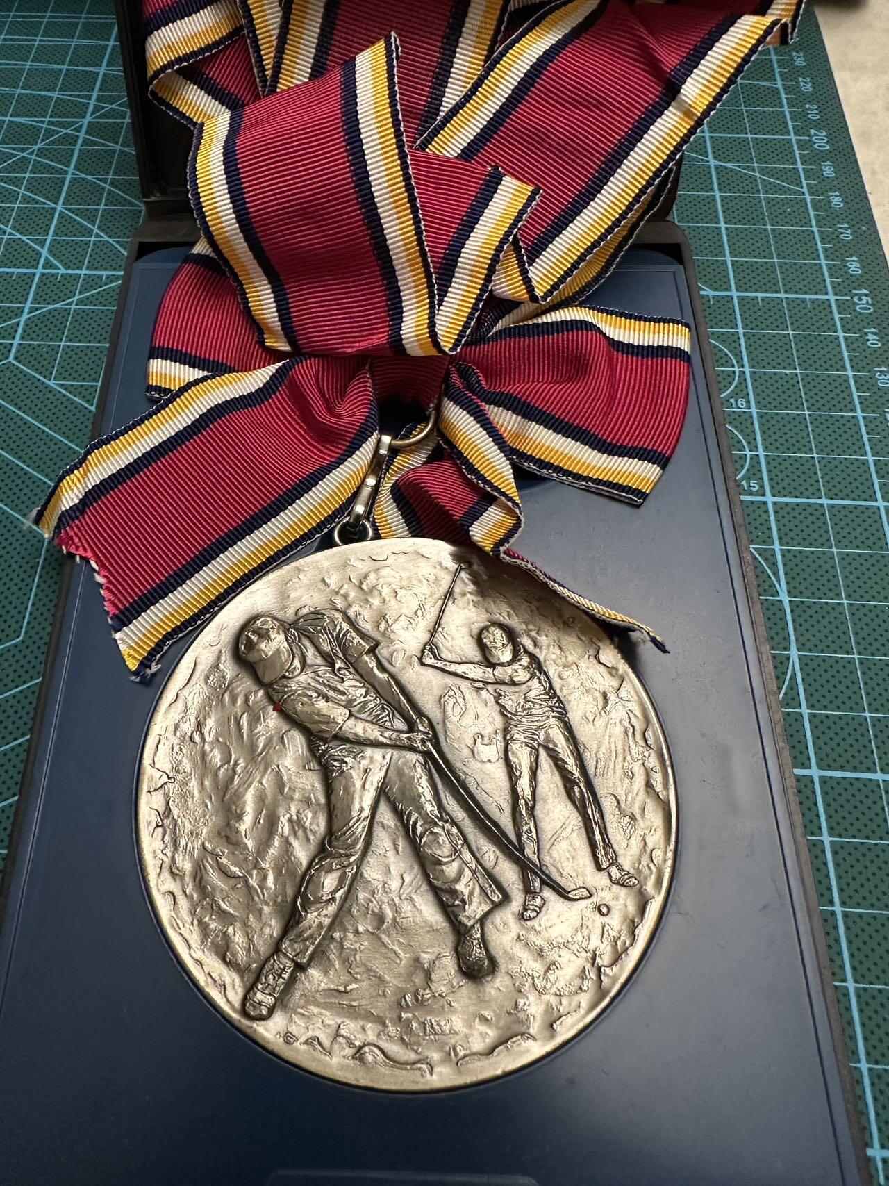 蒂克钱币-第48场日本章牌专场 日本 棒球大赛 奖牌 74mm 274g 