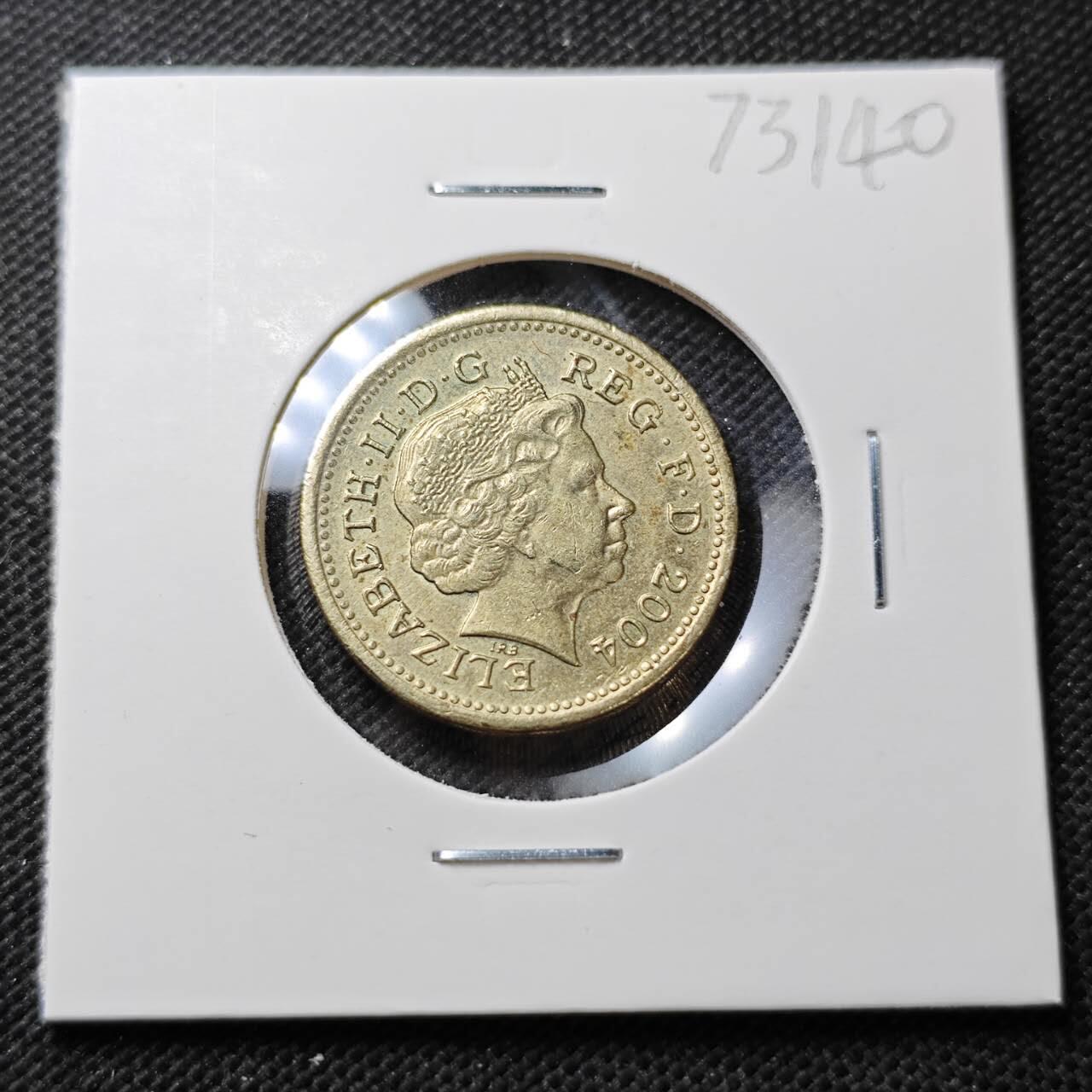 KK钱币收藏小铺  第373场  2月预留时间 周末发货  英国1镑 桥