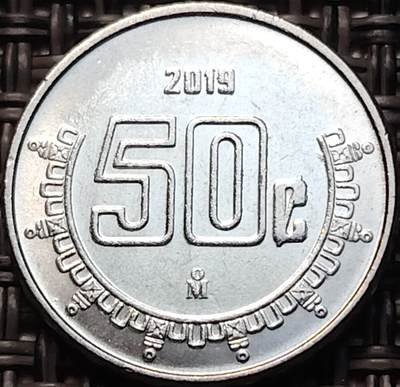 布加迪🐬～世界钱币(上海)🌾第 260 期 /  各国套币和散币 - 墨西哥🇲🇽 2015年 50c