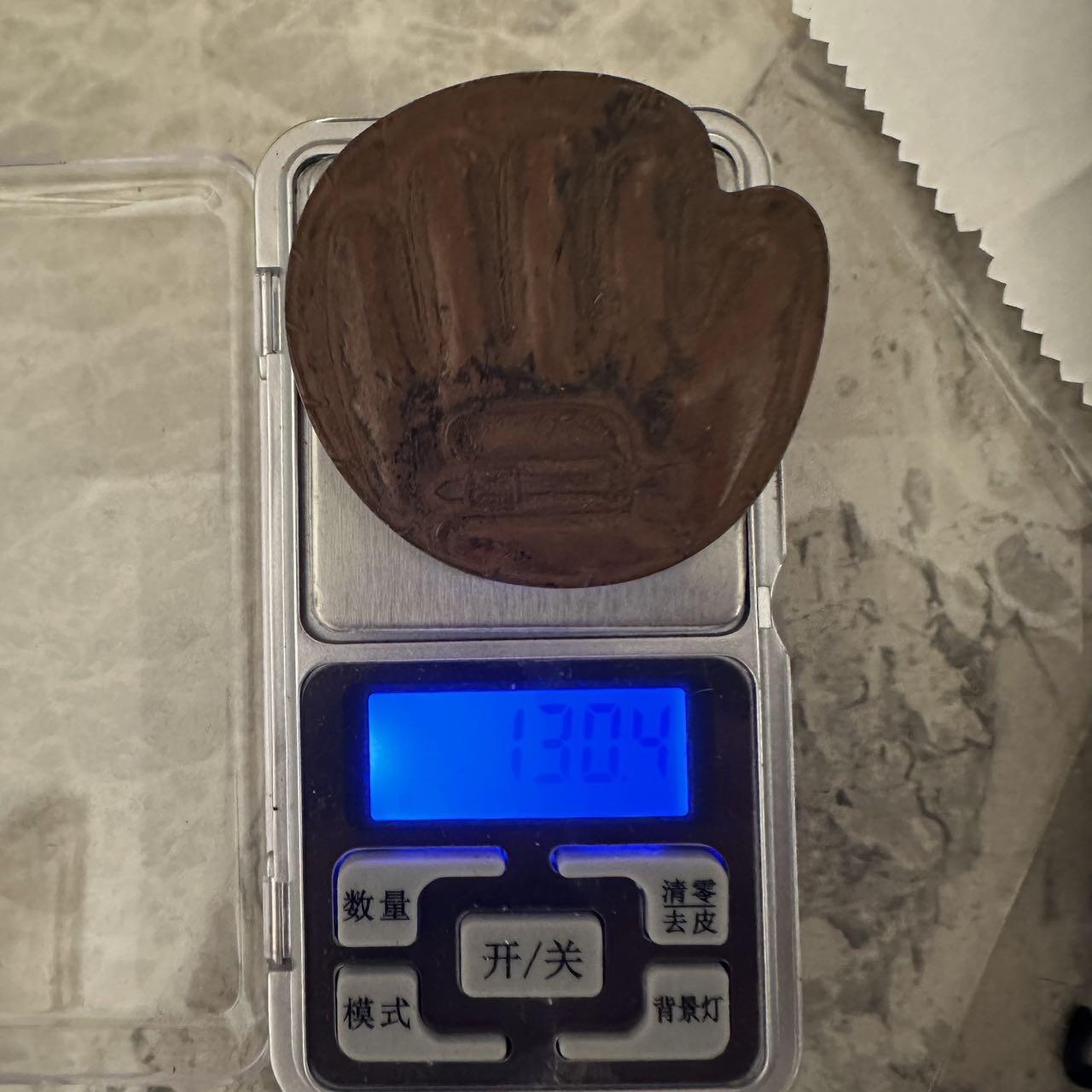 蒂克钱币-第48场日本章牌专场 日本昭和6年 棒球联盟 老铜章61mm 130g 木盒无盖