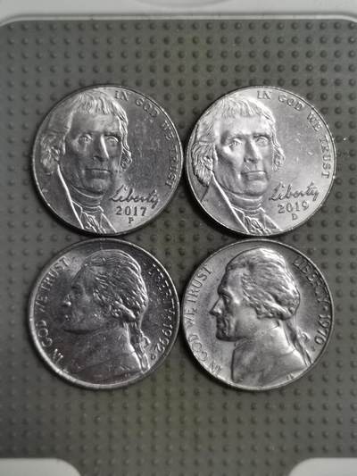 2025年第121场各国散币拍卖（总第121场） - 美国5美分4枚