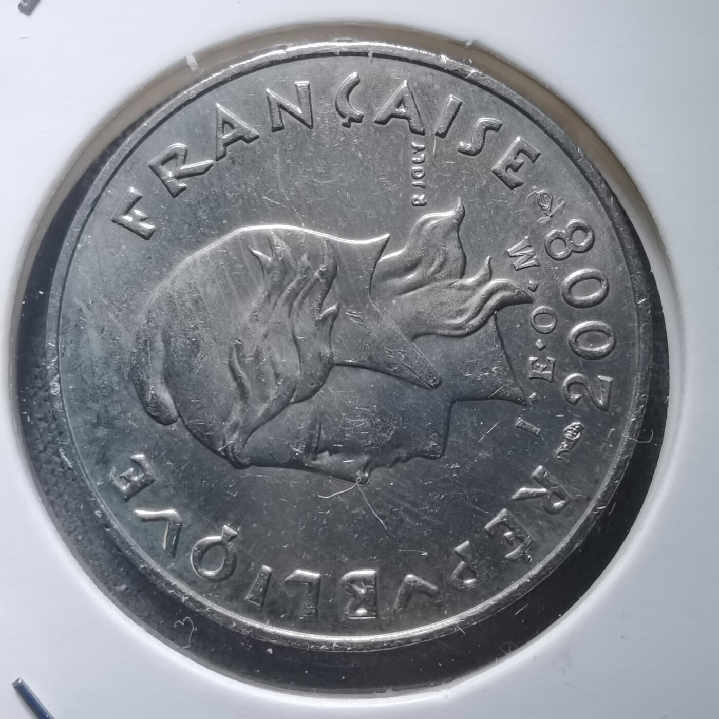 沼泽如烟--第907场 法属波利尼西亚2008年10法郎