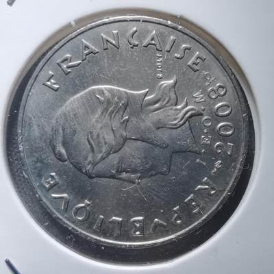 沼泽如烟--第907场 - 法属波利尼西亚2008年10法郎