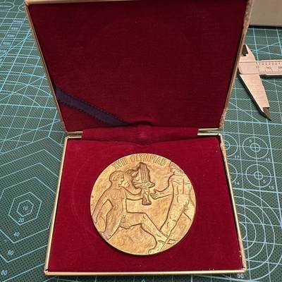 蒂克钱币-第48场日本章牌专场 - 日本 1964年 东京奥运会 镀金章 60mm 85g