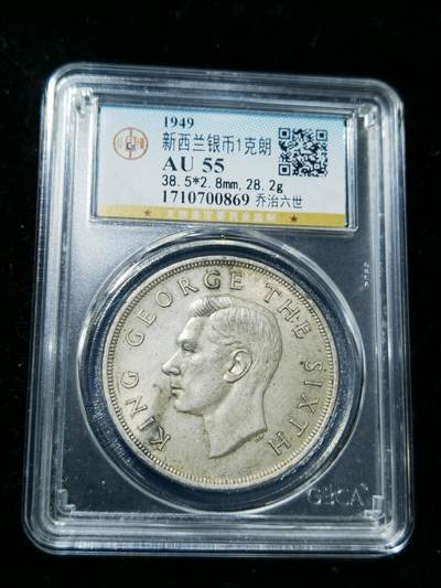 天下钱庄专场欢迎参拍 - 英属新西兰银币