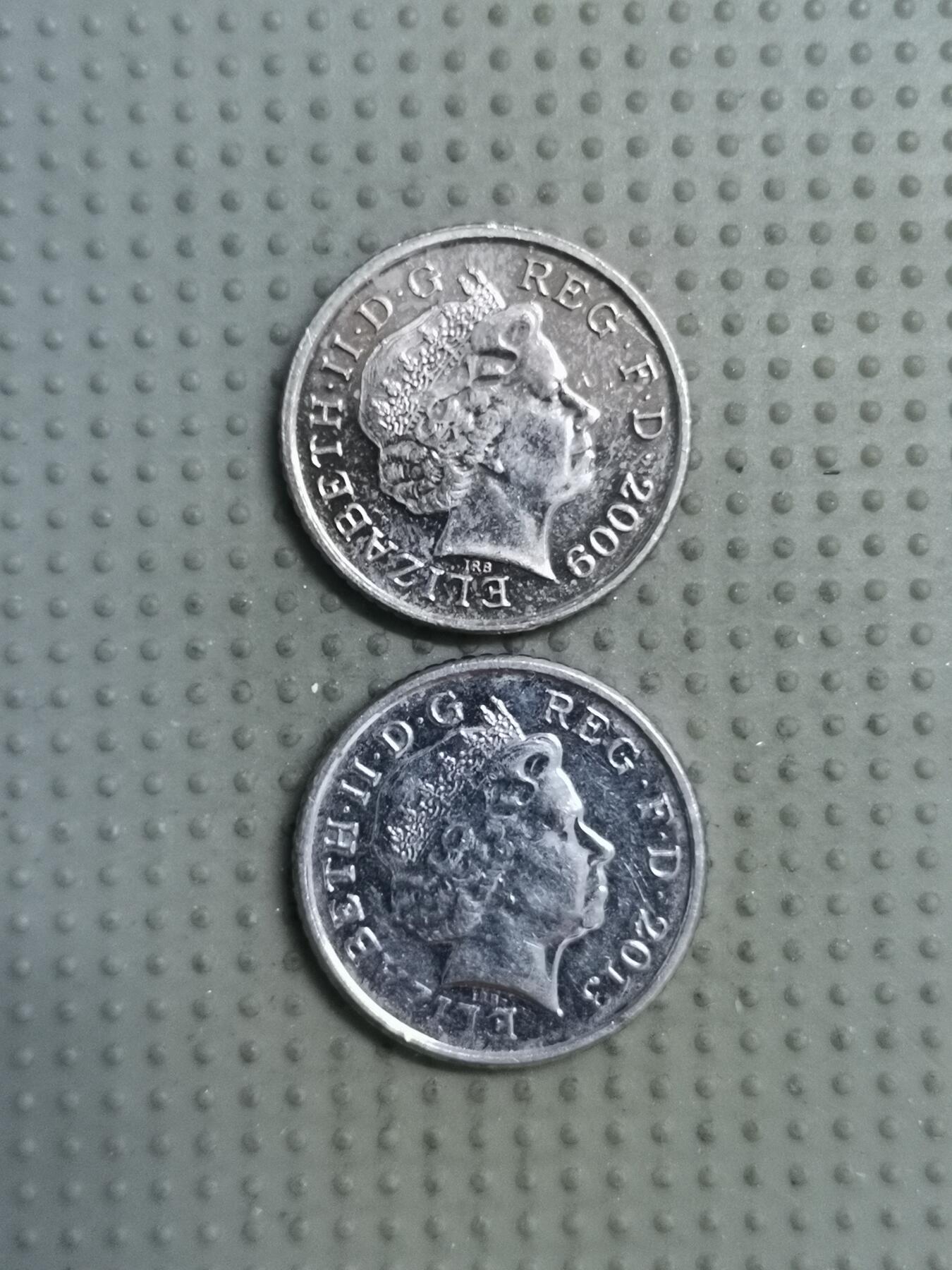 2025年第121场各国散币拍卖（总第121场） 英国5便士2枚