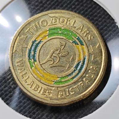 KK钱币收藏小铺  第373场  2月预留时间 周末发货 -  澳大利亚2元彩色纪念币