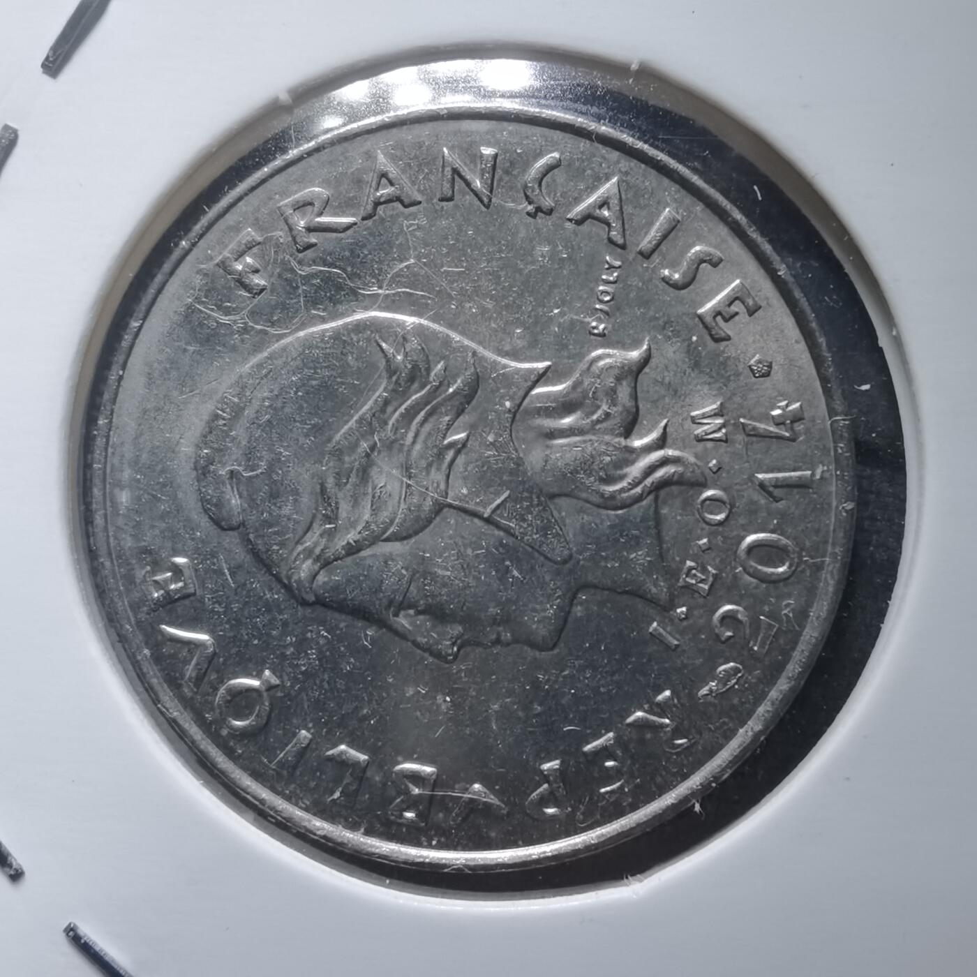 沼泽如烟--第907场 法属波利尼西亚2014年10法郎