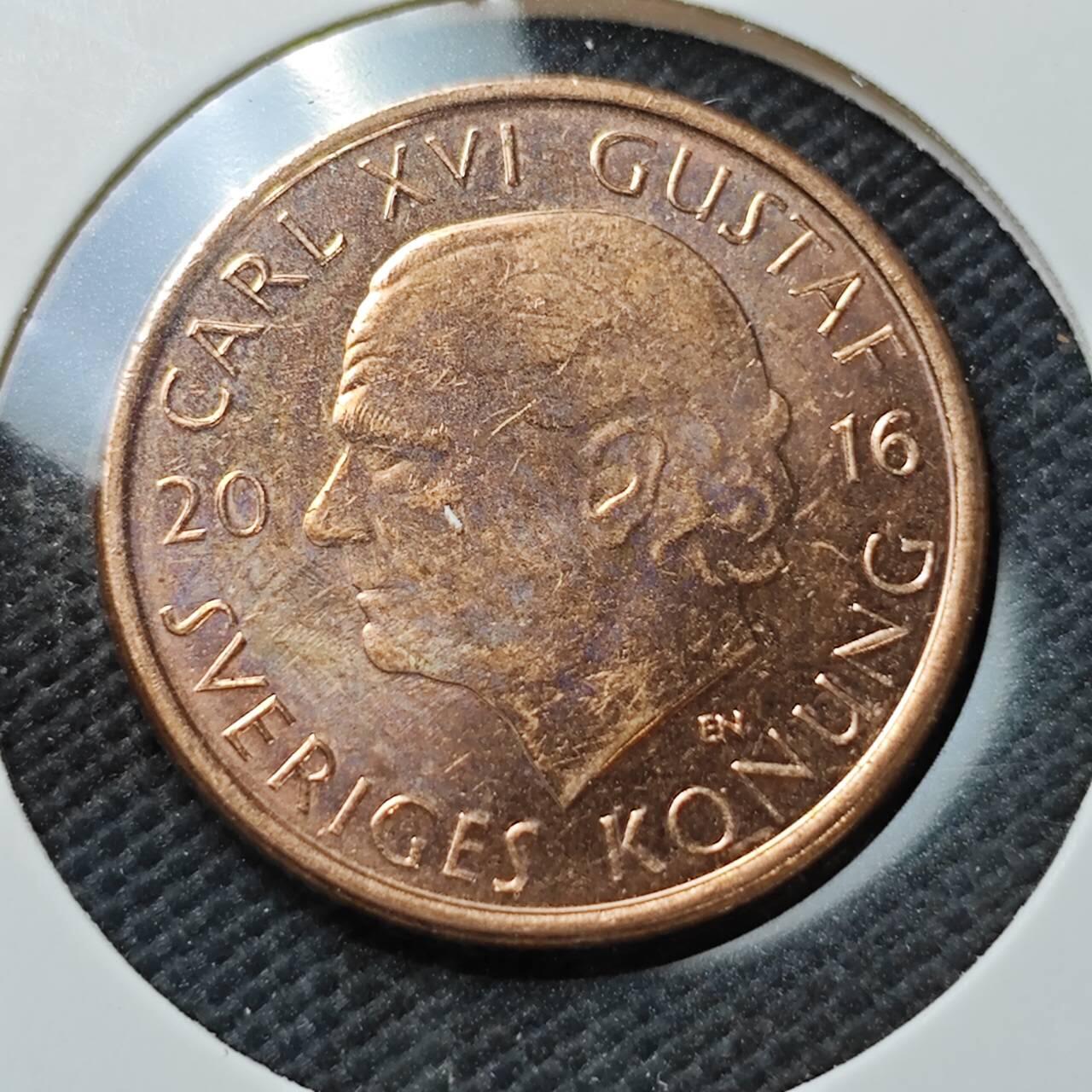 KK钱币收藏小铺  第373场  2月预留时间 周末发货  瑞典2克朗