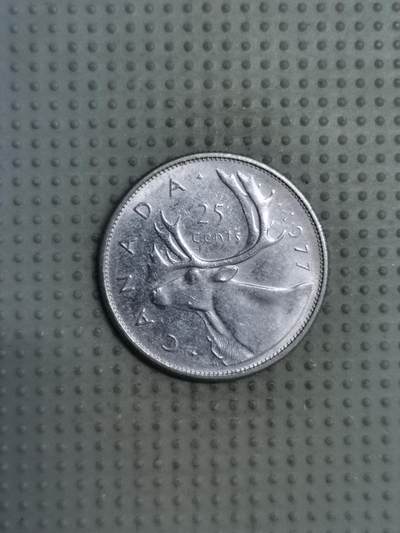 2025年第121场各国散币拍卖（总第121场） - 加拿大1977年25分