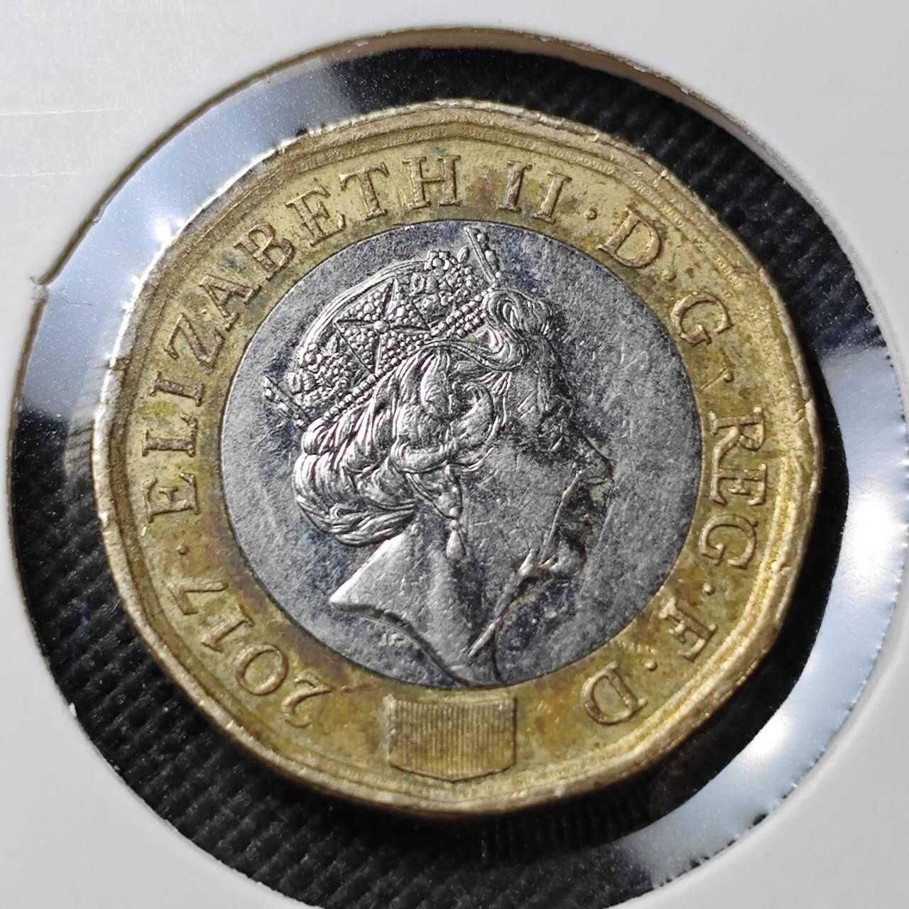 KK钱币收藏小铺  第373场  2月预留时间 周末发货  英国1镑