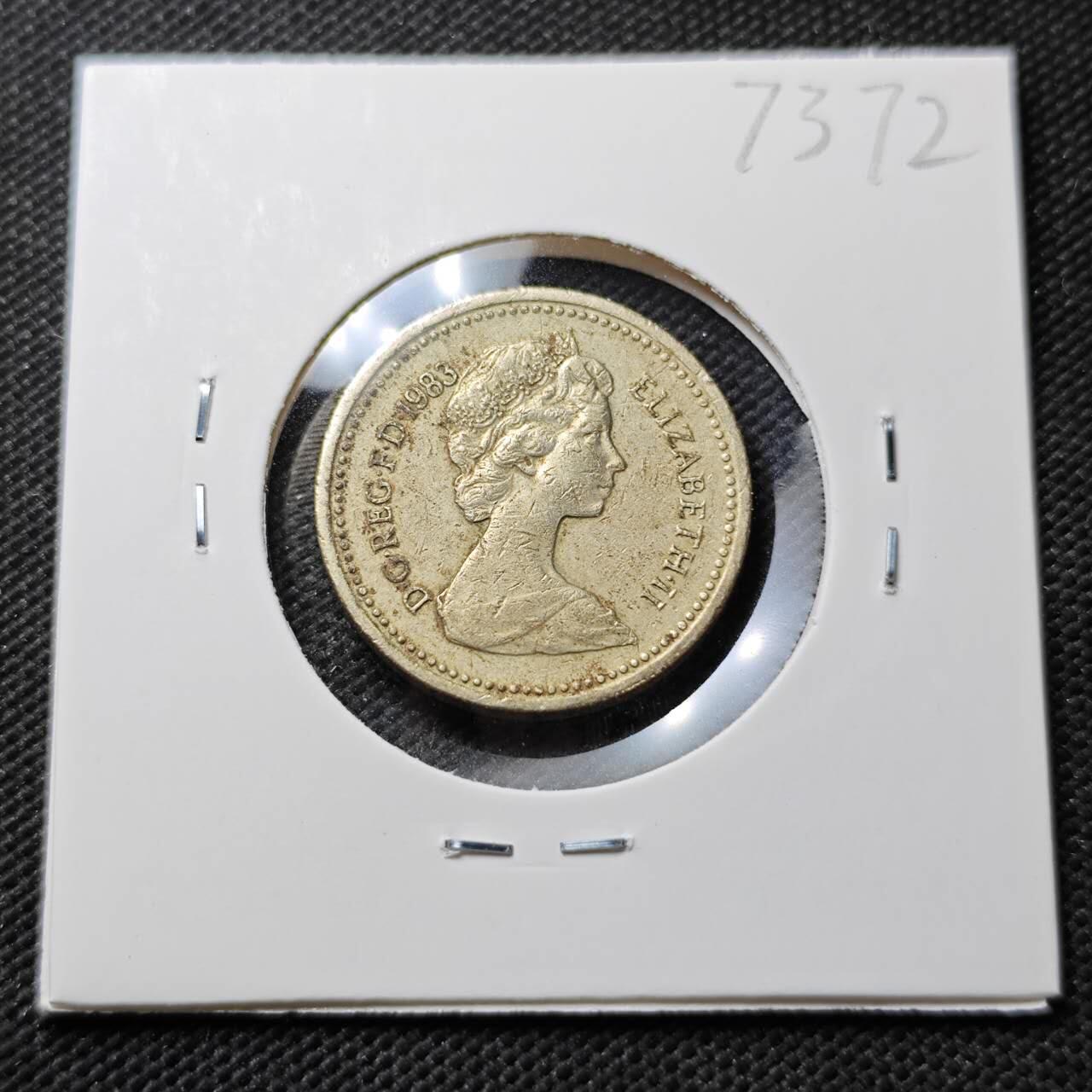 KK钱币收藏小铺  第373场  2月预留时间 周末发货  英国1镑