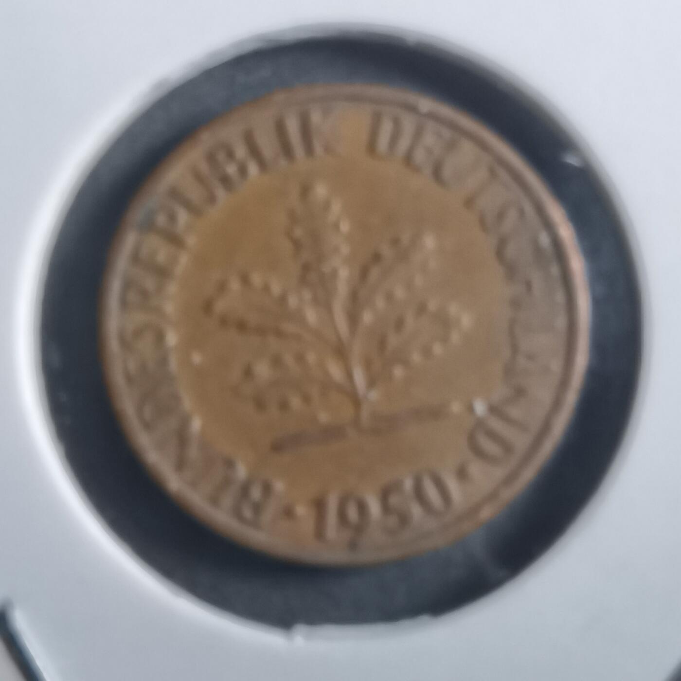 沼泽如烟--第907场 德国1950年1芬尼