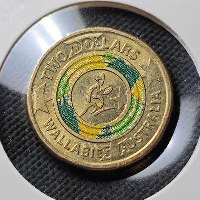 KK钱币收藏小铺  第373场  2月预留时间 周末发货 -  澳大利亚2元彩色纪念币