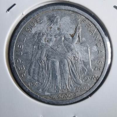 沼泽如烟--第907场 - 法属波利尼西亚2000年2法郎