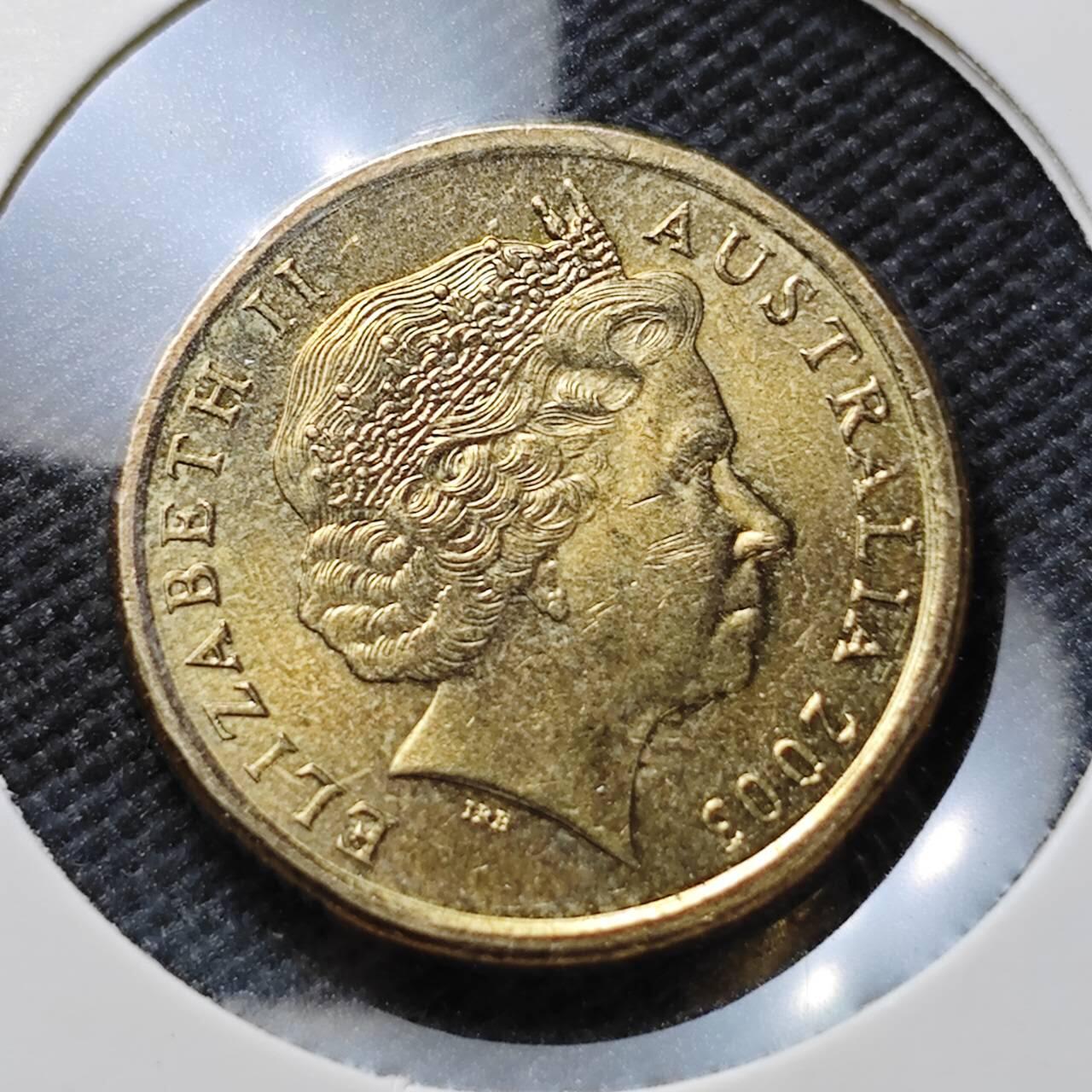 KK钱币收藏小铺  第373场  2月预留时间 周末发货  澳大利亚2元 好品