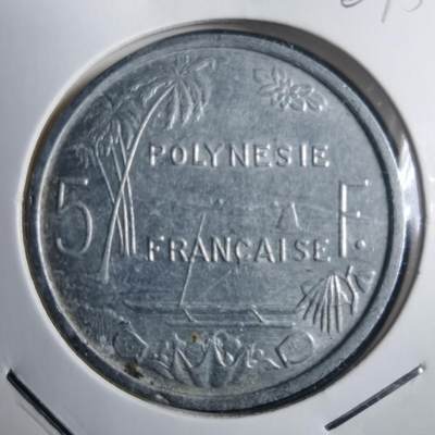 沼泽如烟--第907场 - 法属波利尼西亚1965年5法郎