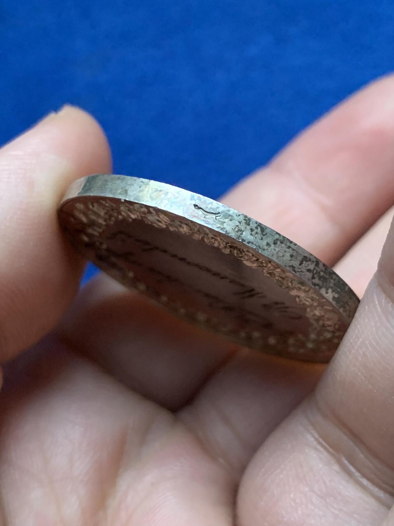 《竞宝斋》第440场 周日，周一，周二 3场连拍 （全场包邮） 法国婚姻与爱情纪念银章，21.71g，36mm，油灯边铭