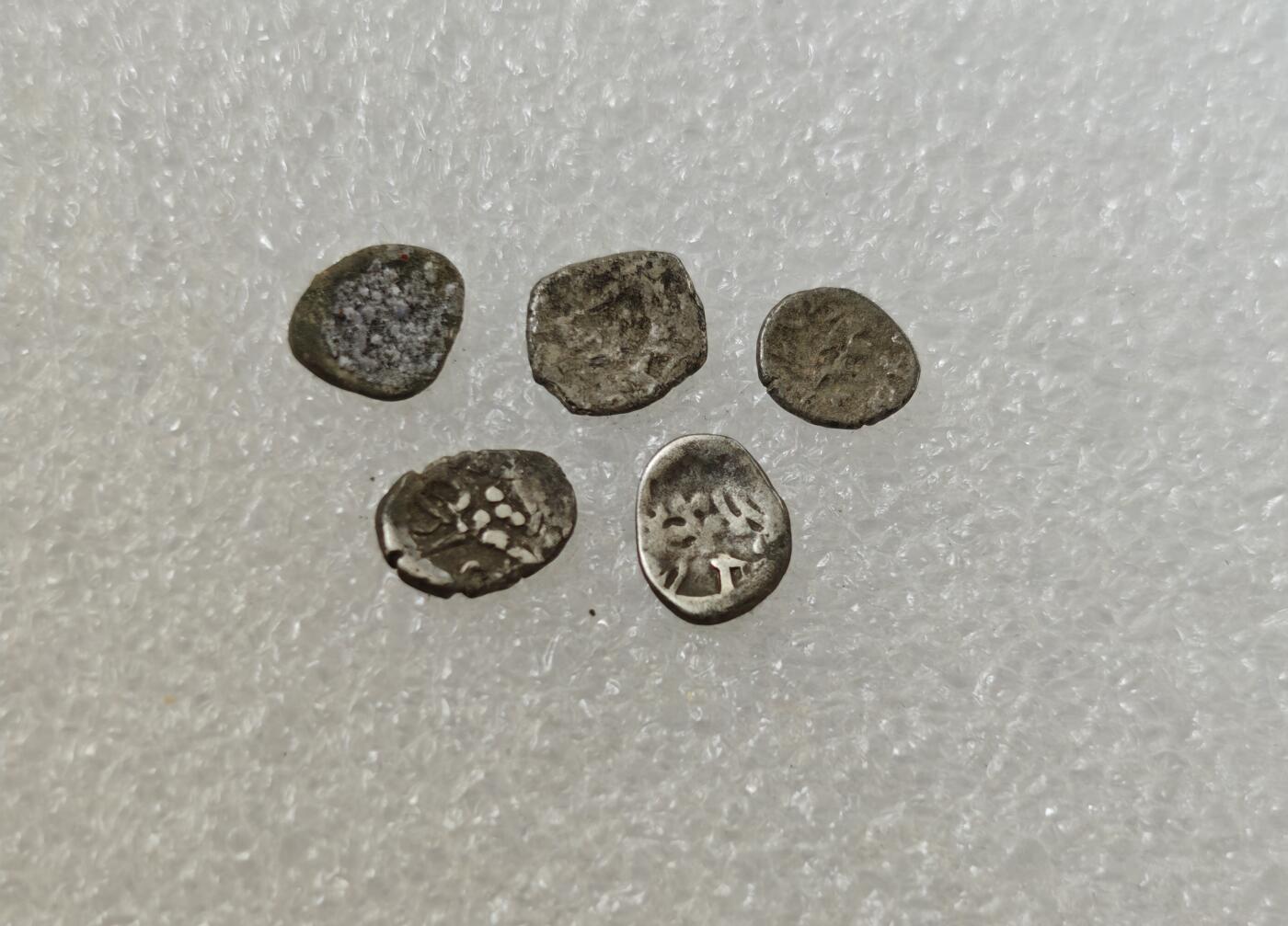 瓶子🏺第217期拍卖会  中世纪中亚国家打制银币5枚