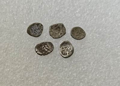 瓶子🏺第217期拍卖会 -  中世纪中亚国家打制银币5枚