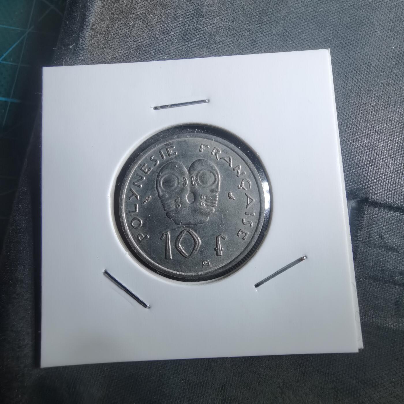 沼泽如烟--第907场 法属波利尼西亚1972年10法郎