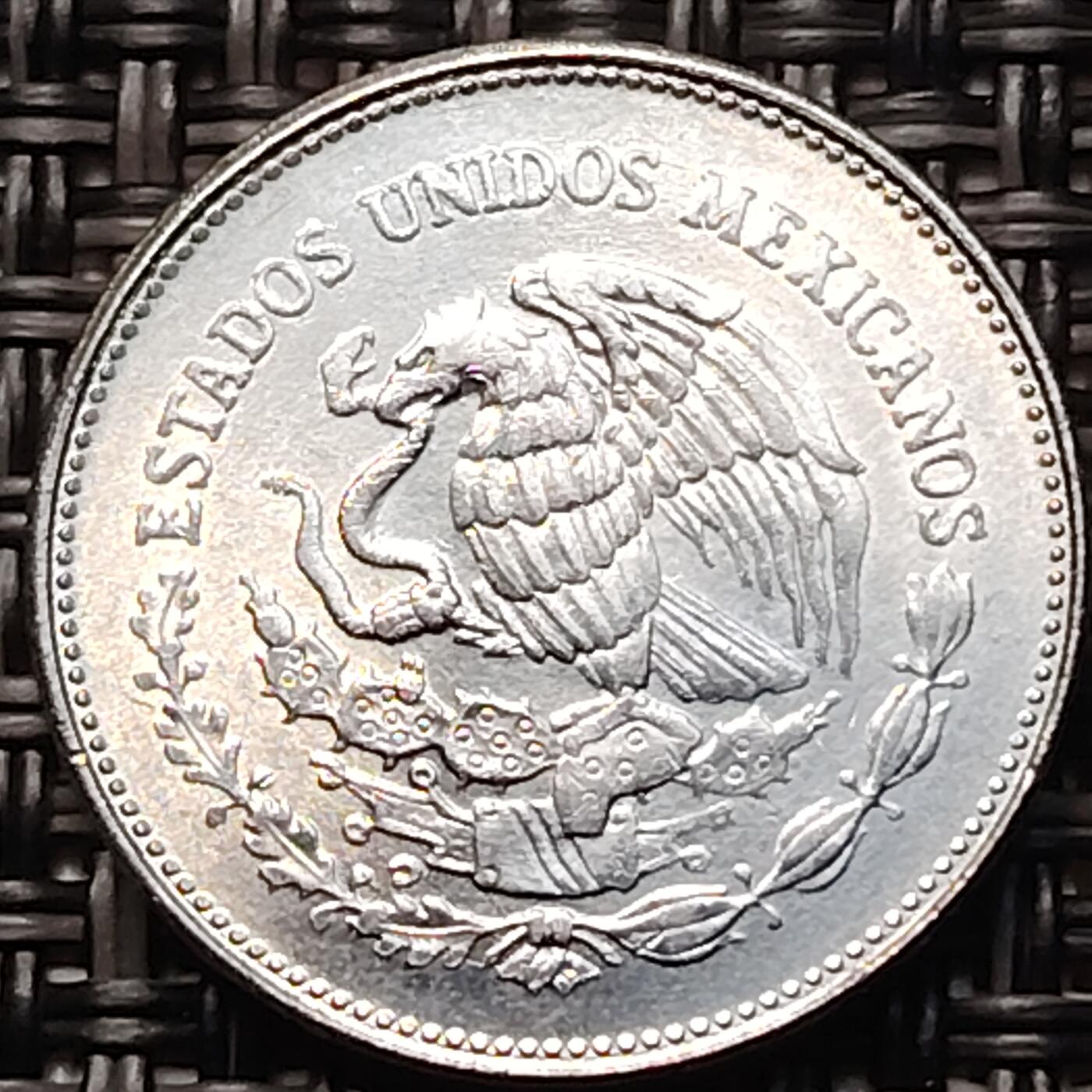 布加迪🐬～世界钱币(上海)🌾第 260 期 /  各国套币和散币 墨西哥🇲🇽 1988年 10比索